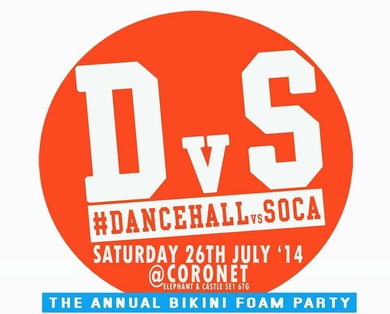 Dancehall vs Soca ANNUAL Bikini Foam Party!