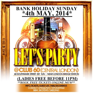 LET'S PARTY: LADIES FREE