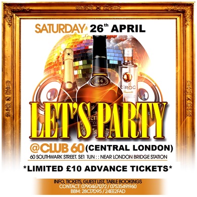LET'S PARTY: CENTRAL LONDON