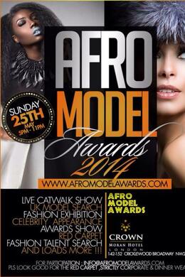 AFRO MODEL AWARDS 2014