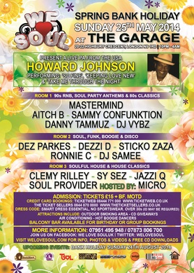 WE LOVE SOUL - SPRING B/H SUNDAY