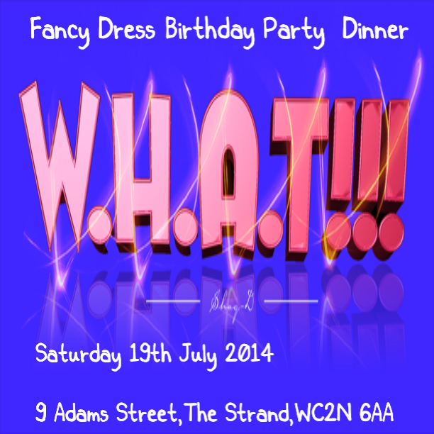W.H.A.T!!! SHAQ D's 40th "Fancy Dress" PARTY