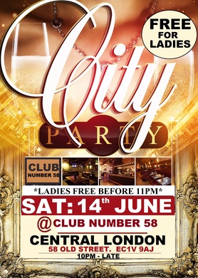 TONIGHT: CITY PARTY: LONDON