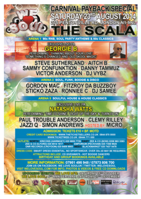 WE LOVE SOUL - Carnival Payback Special