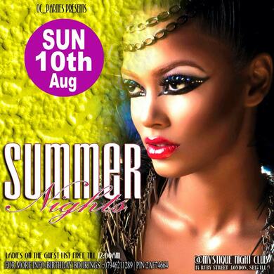 SUNDAYS @CLUB MYSTIQUE