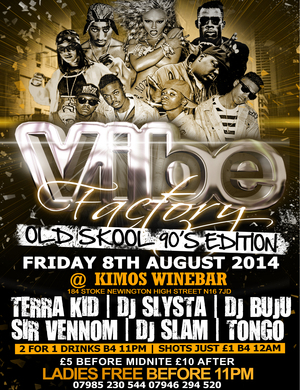 VIBE FACTORY | OLD SKOOL 90'S EDITION | La