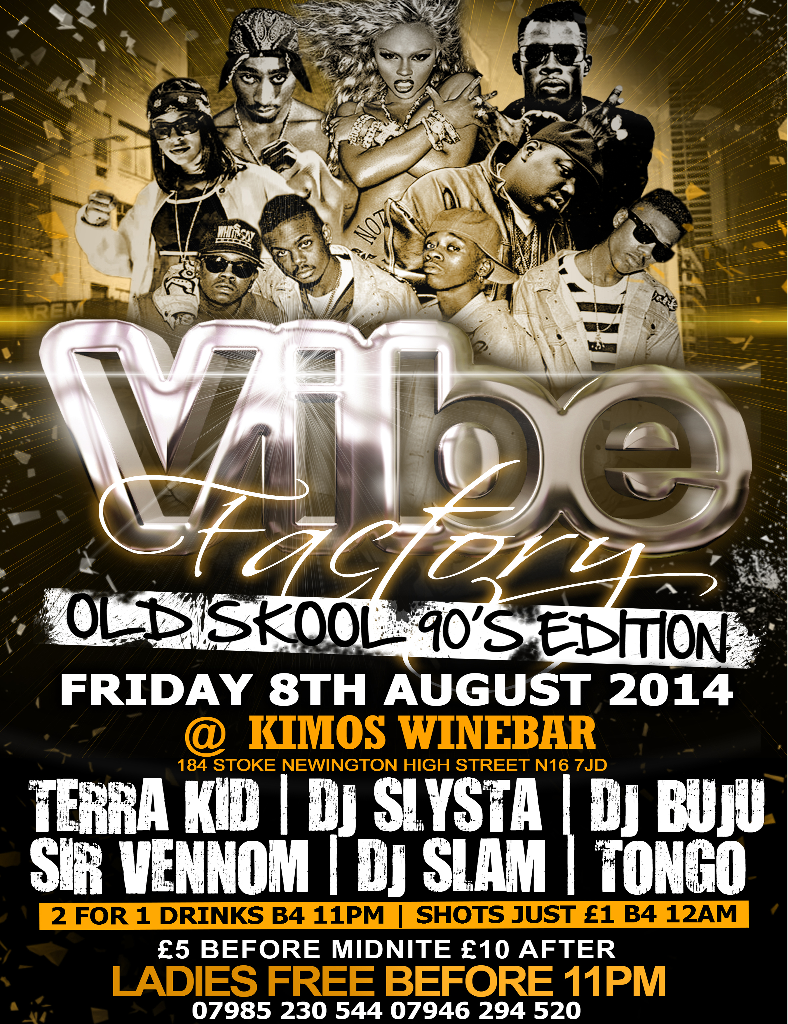 VIBE FACTORY | OLD SKOOL 90'S EDITION | La