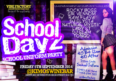 SCHOOL DAYZ | School Uniform Party