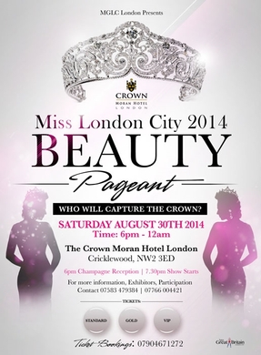 SHOWCASE YOUR BUSINESS @ MISS LONDON CITY