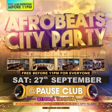 AFRO BEATS CITY PARTY