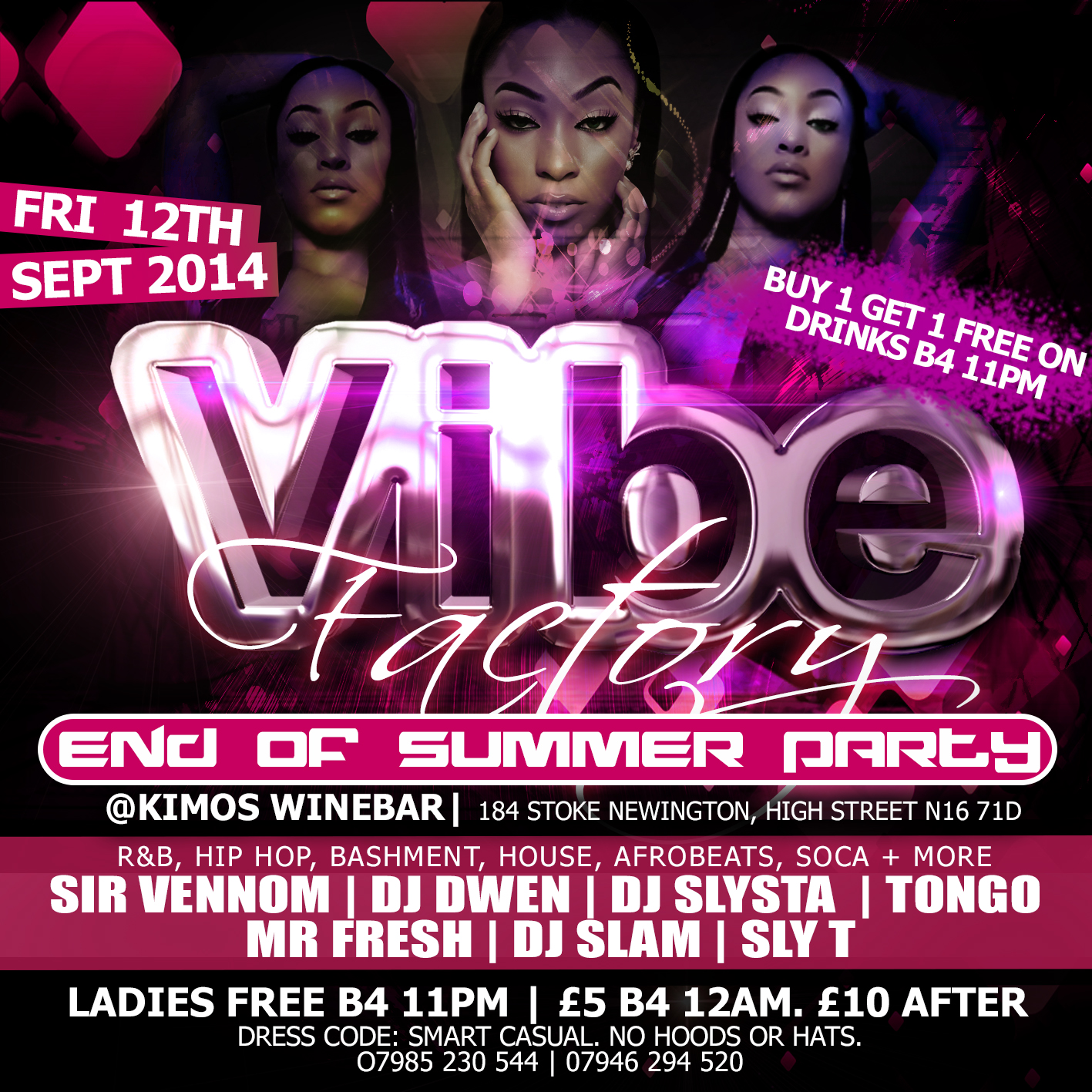 VIBE FACTORY |END OF SUMMER PARTY