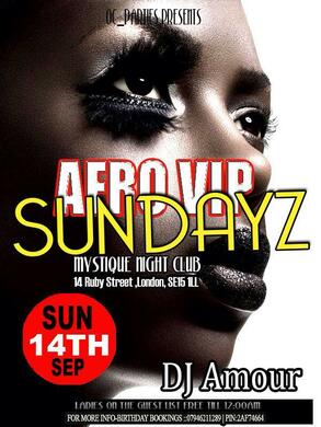 SUNDAYS @CLUB MYSTIQUE