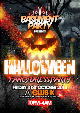 BASHMENT PARTY! HALLOWEEN FANCY DRESS SPECIAL