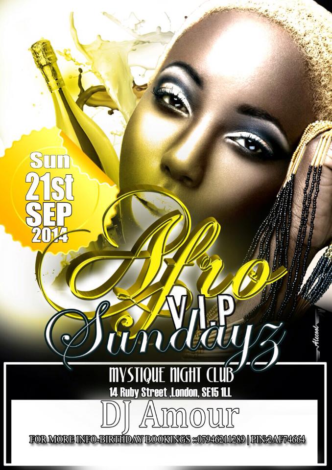 SUNDAYS @CLUB MYSTIQUE