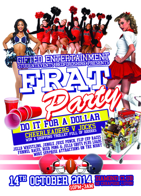 Frat Party Do it For A Dollar Cheerleaders Vs