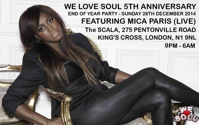 We Love Soul - 5th Anniversary Ft. MIca Paris