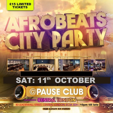 AFRO BEATS CITY PARTY