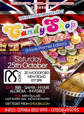 Candy Shop London(Movie Premier Edition)