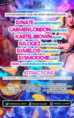 Bad Bitches! House Vs Bashment (DJ BATLLE)