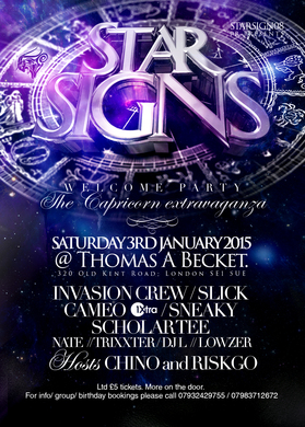 STAR SIGNS - The Capricorn EXTARAVAGANZA