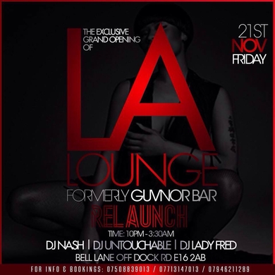 THE GRAND OPENING OF LA LOUNGE