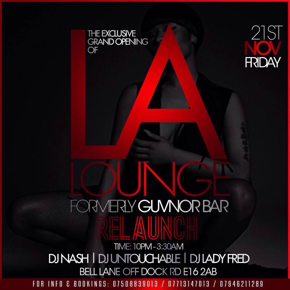 THE GRAND OPENING OF LA LOUNGE