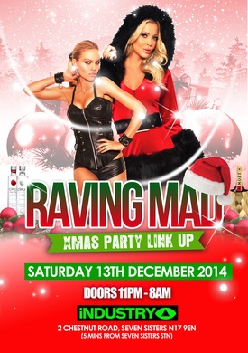 RAVING MAD XMAS PARTY LINKUP EmpireLDN LiveFm