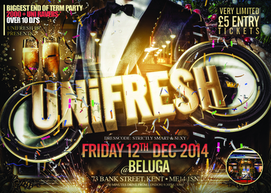UNIFRESH - BIGGEST UNIVERSITY COACH PARTY