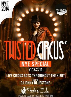 The Twisted Circus, NYE 14