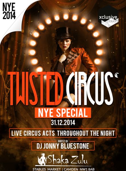 The Twisted Circus, NYE 14