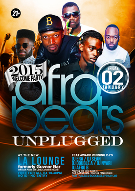 #AFROBEATS UNPLUGGED FT DJ ERA |SEAN |AFRO B