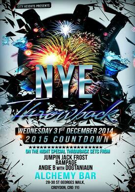 NYE Throwback party with Rampage
