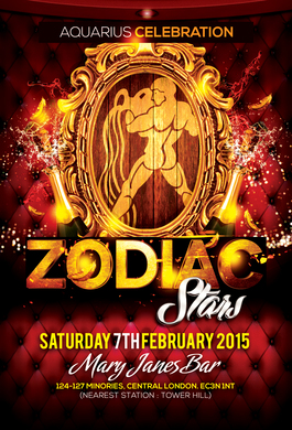 ▀▀ ★ZODIAC ✦ STARS ★ ▀▀ SAT 7TH FEB