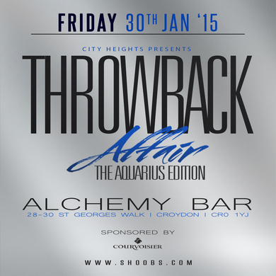 Throwback Affair Sponsored By Courvoisier