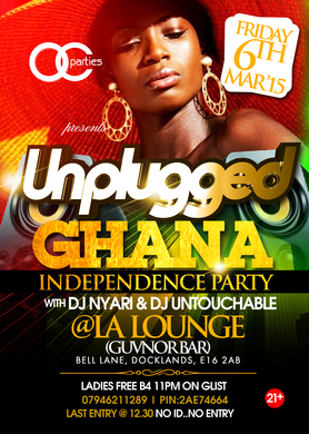 GHANA IND UNPLUGGED PARTY @LA LOUNGE