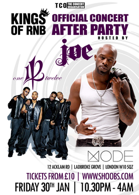 THE OFFICIAL KINGS OF RNB CONCERT AFTER PARTY