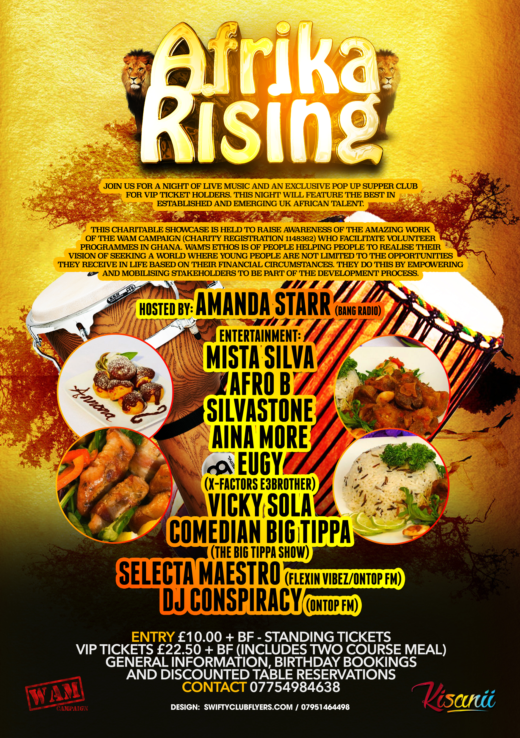 Afrika Rising: Charitable Arts Showcase