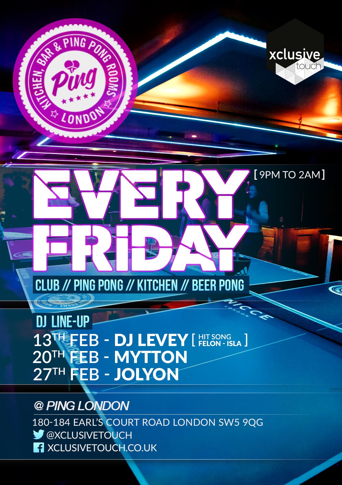 Fridays at PING