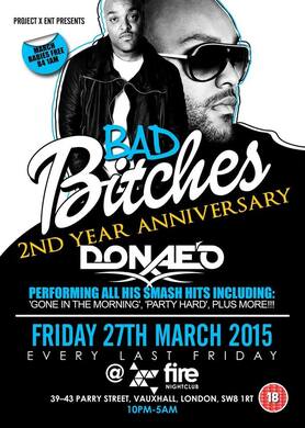 Bad Bitches! 2nd Year Anniversary!!