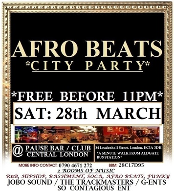 AFROBEATS CITY PARTY