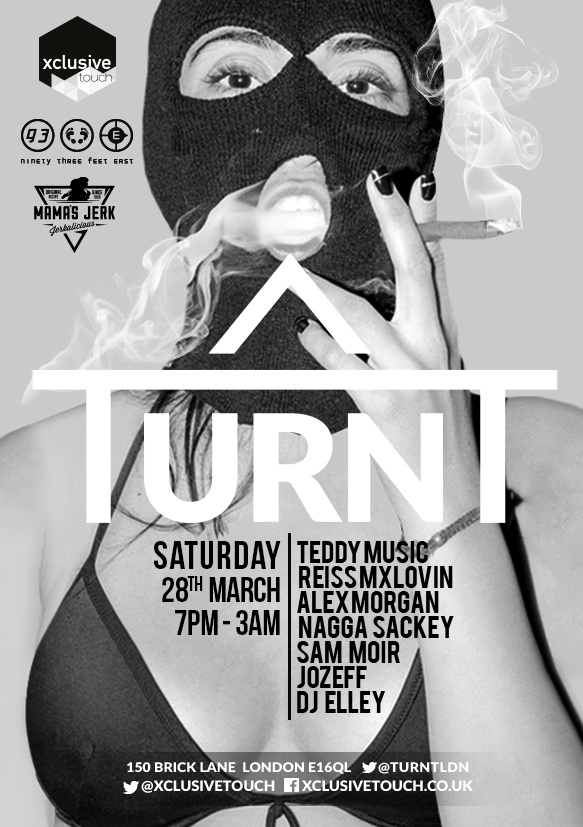 TURNT at 93 Feet East