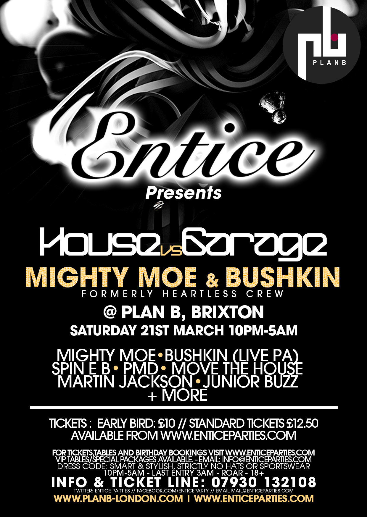 House vs Garage with Mighty Moe & Bushkin