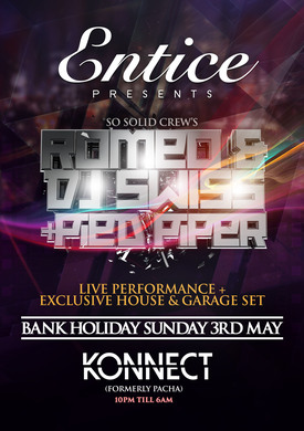 Entice with So Solid Crew's ROMEO & SWISS