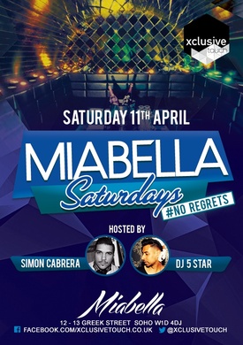 #NoRegrets party at Miabella