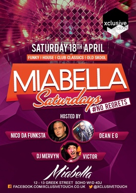 #NoRegrets party at Miabella