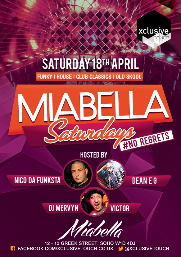 #NoRegrets party at Miabella