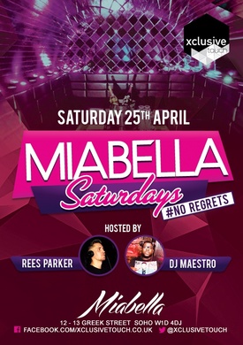 #NoRegrets party at Miabella