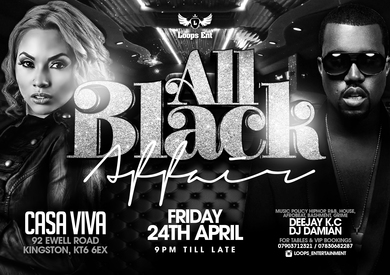 ♠ ALL BLACK PARTY♠ #LOOPS_ENT