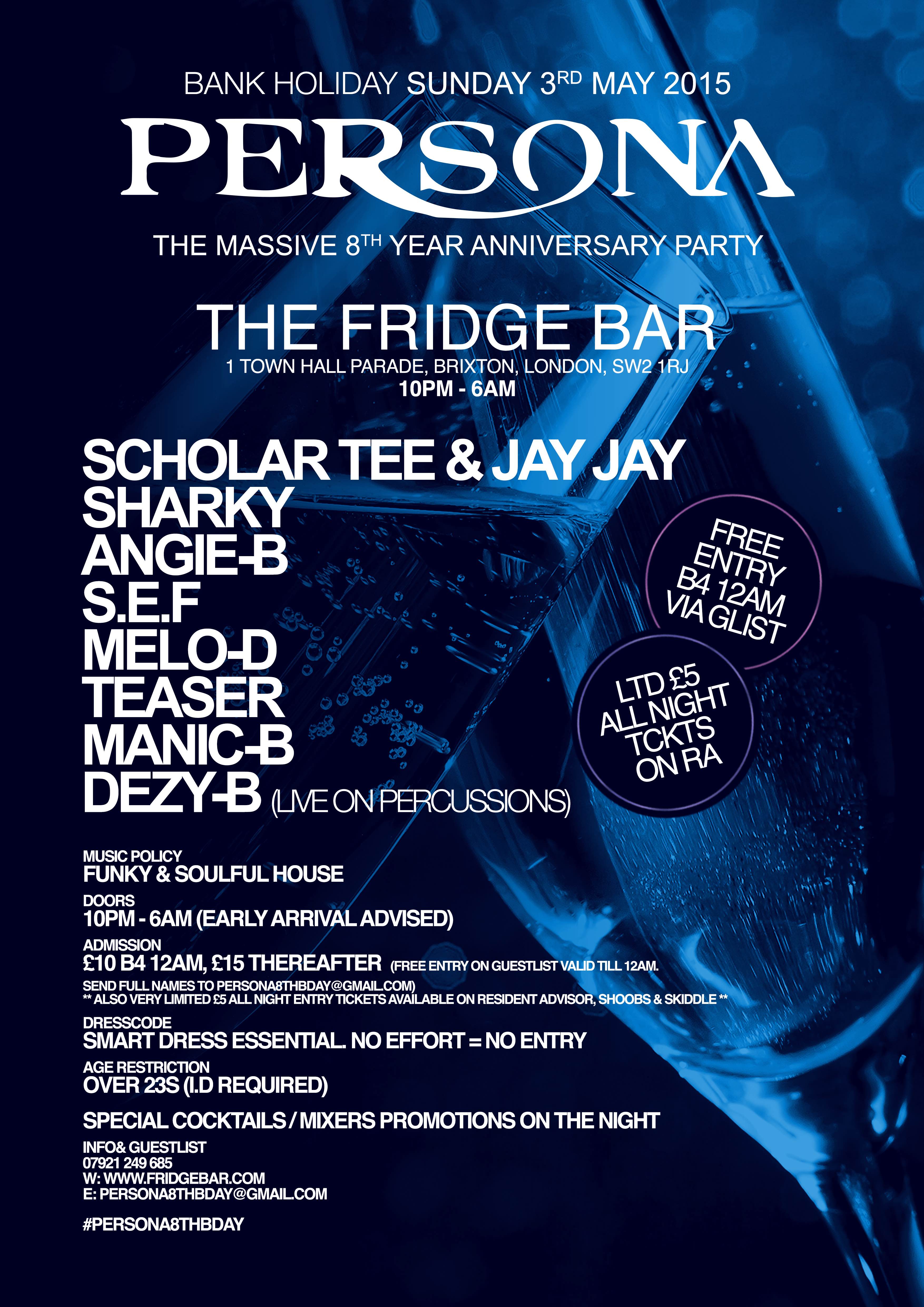 Persona - The 8th Year Anniversary