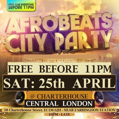 AFROBEATS CITY PARTY